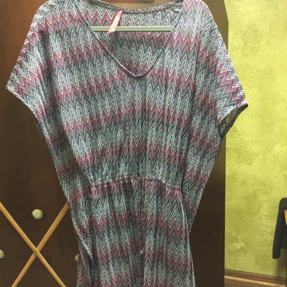 Ruby Ribbon bathing suit cover up or tunic